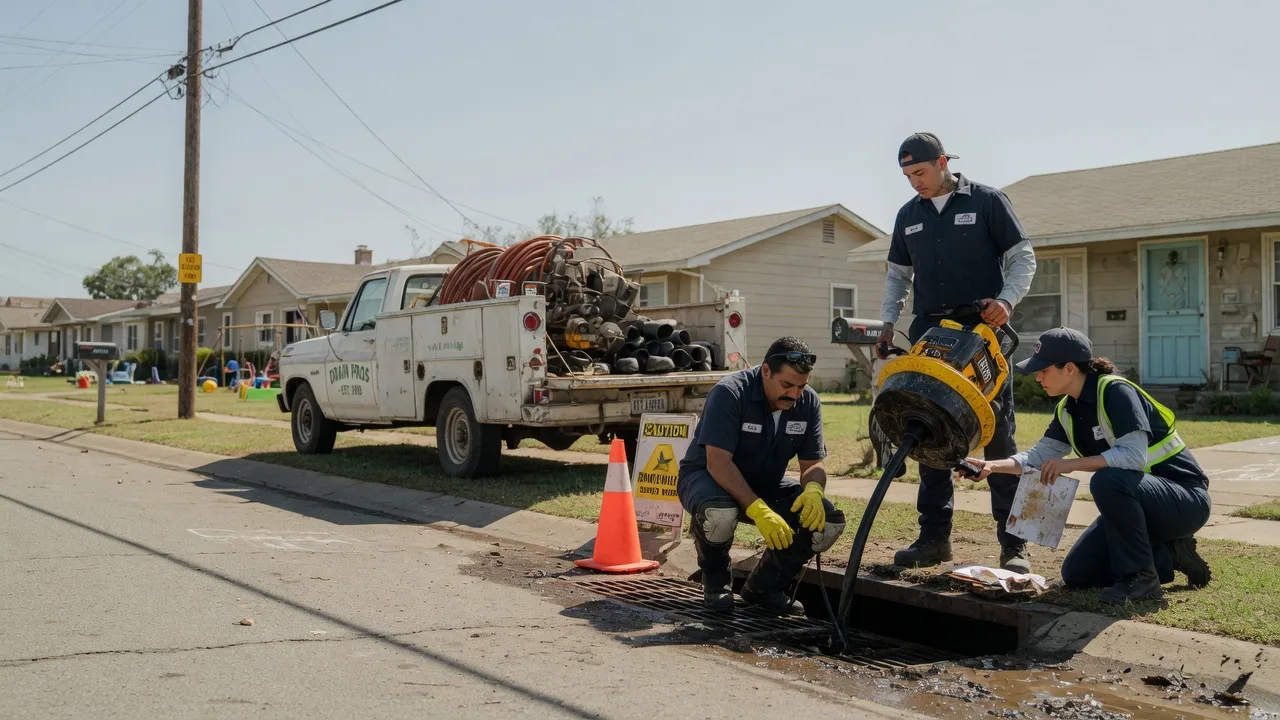 Drain Cleaning in Mason, TX near me